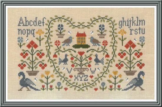 New Antique Sampler