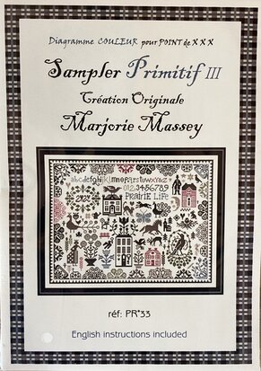 Sampler Primitif III - Marjorie Massey