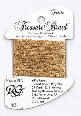 Petite Treasure Braid Old Gold PB25