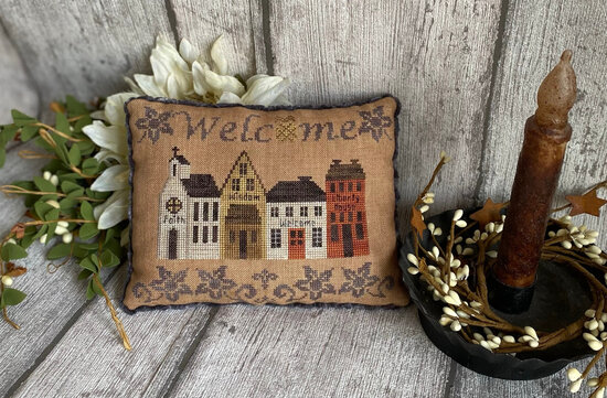 The Welcome Street Sewing Box & Pillow2