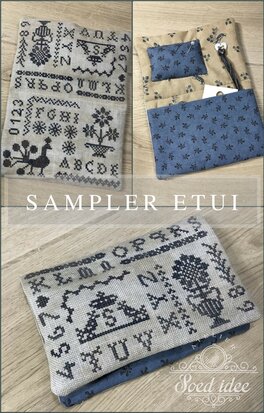 Sampler Etui digitaal patroon - PDF download