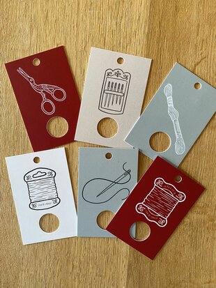 Set Soed idee Floss Tags