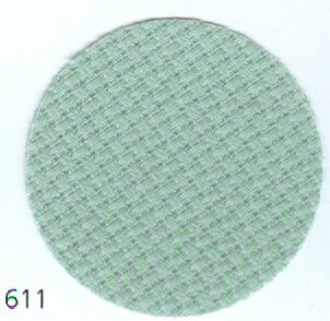 14 ct. Aida Celadon 611