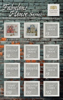 Fabulous House Series 2 - Castle -  Cottage Garden Samplings