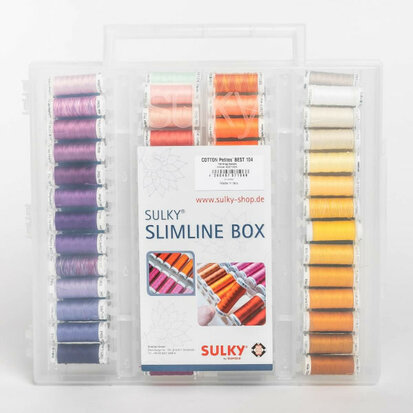 Sulky Cotton Petites BEST 104 slimline box