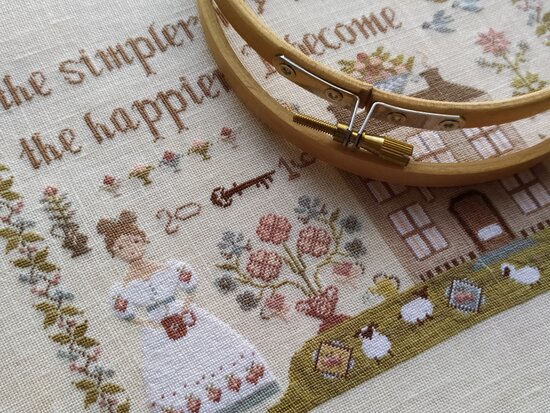 Live simply  - PDF - Stitches Through The Years