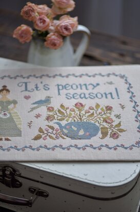 Its Peony Season - PDF - Stitches Through The Years