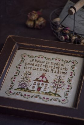 A House is - PRINT - Stitches Through The Years