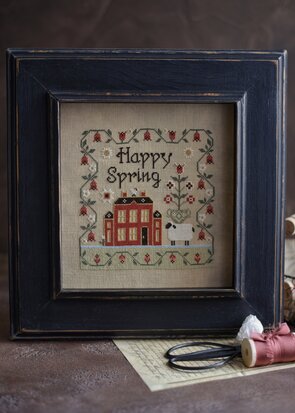 Happy Spring - PRINT - Stitches Through The Years