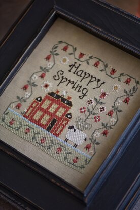 Happy Spring - PRINT - Stitches Through The Years