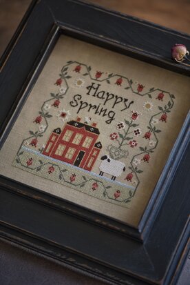 Happy Spring - PRINT - Stitches Through The Years