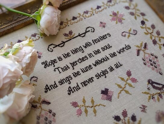 Hope Sampler - PRINT - Stitches Through The Years