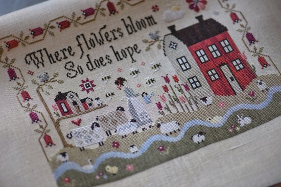Summer in the Country  - PRINT - Stitches Through The Years