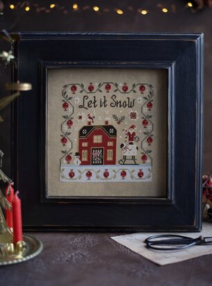 Waiting for Santa - PRINT - Stitches Through The Years