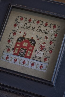 Waiting for Santa - PRINT - Stitches Through The Years