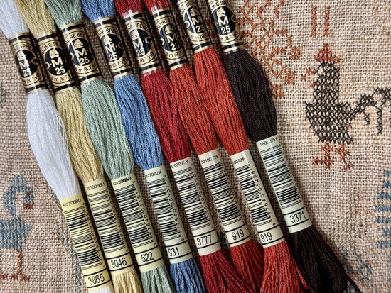 DMC Thread Set – Black Rooster 1811