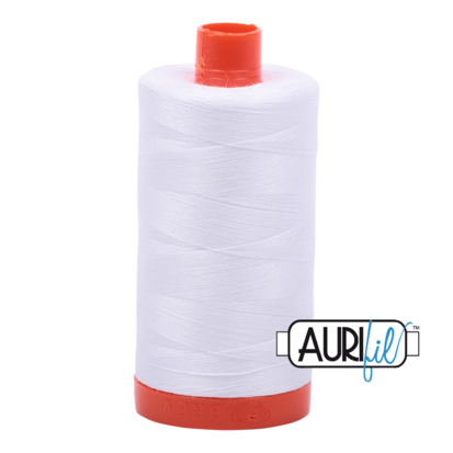 Aurifil Mako 12 2024 White