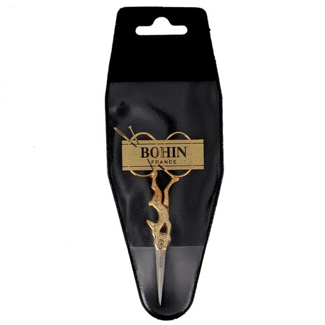 Borduur schaar - RABBIT GOLD 9cm, BOHIN