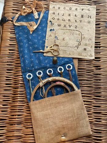 Jane Lefurgy Thread & Hoop Sewing Bag1