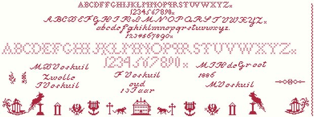 Fenna Voskuil 1886 pattern - PDF download