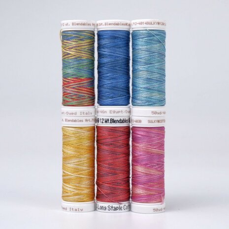Sulky Cotton Petits 12 Wt - Bestseller Multicolour
