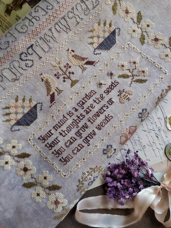 Like a cherry blossom  - PDF - Stitches Through The Years