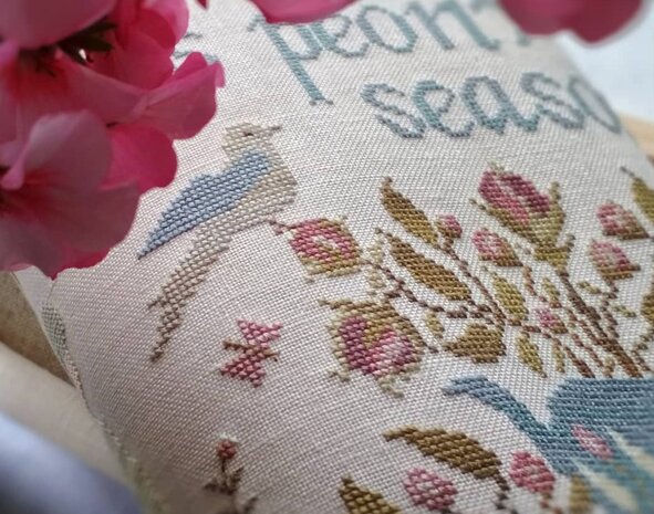 Its Peony Season - PDF - Stitches Through The Years