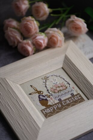 Happy Easter and Easter Bunny - PDF - Stitches Through The Years