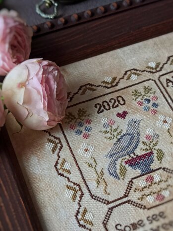 Always Flowers - PRINT - Stitches Through The Years
