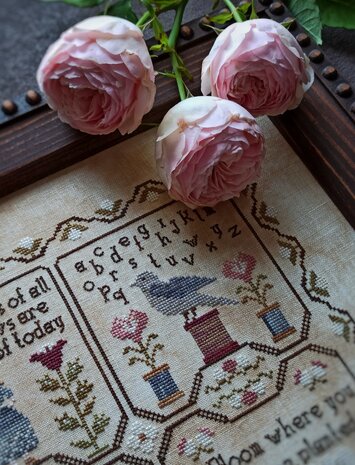 Always Flowers - PRINT - Stitches Through The Years