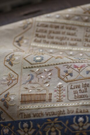 Little Things Sampler - PRINT - Stitches Through The Years