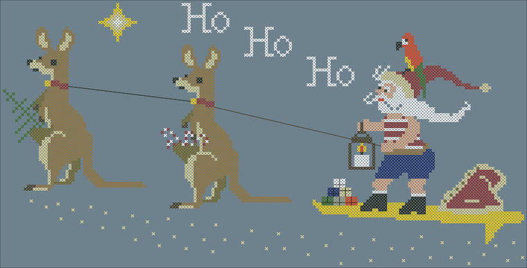 Christmas Over Southern Hemisphere