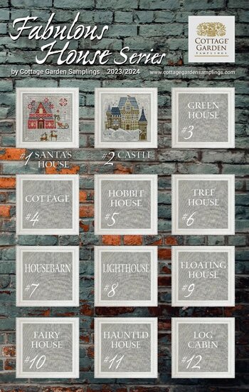 Fabulous House Series 2 - Castle - Cottage Garden Samplings