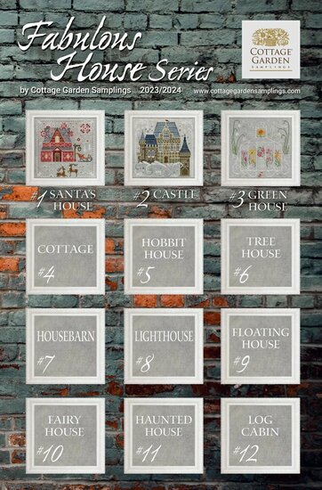 Fabulous House Series 3 - Green House - Cottage Garden Samplings