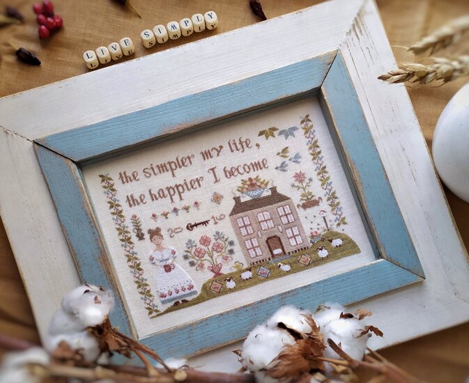 Live simply - PDF - Stitches Through The Years