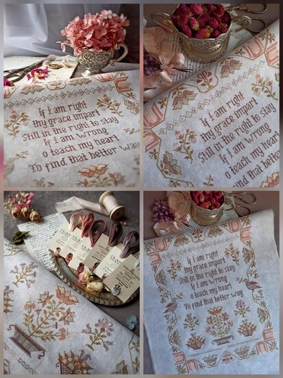 The Right Way Sampler - PRINT - Stitches Through The Years