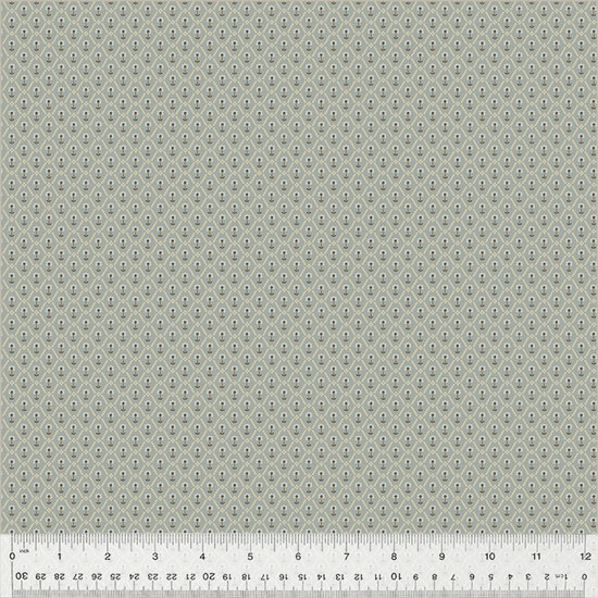Floral Tile Dusty Blue 53946-9