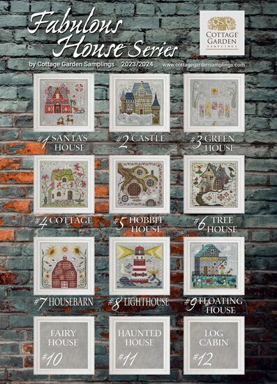 Fabulous House Series 9 - Floating House - Cottage Garden Samplings
