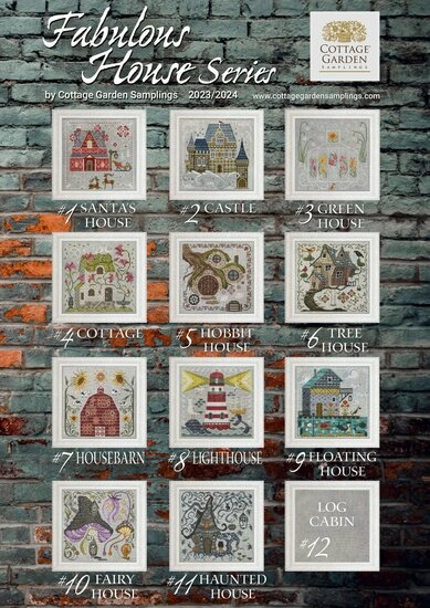 Fabulous House Series 11 - Haunted House - Cottage Garden Samplings