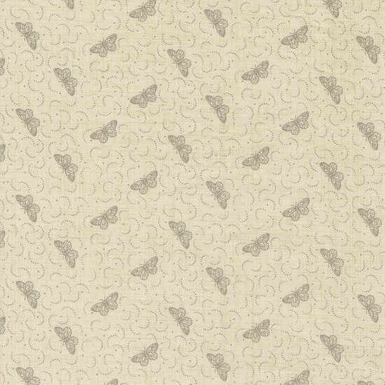 Antoinette Butterfly Faded Roche On Pearl - 13954 18