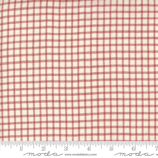 French General Woven Ginghams Garance Pearl 1/4" 12223-14