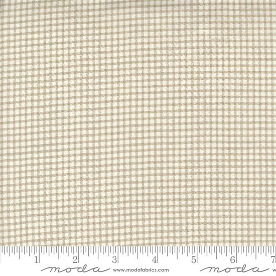 French General Woven Ginghams Roche Pearl 3/16" 12223-16