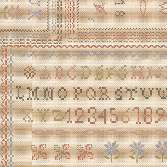 Sampler Patch Wide Back Multi R360923D