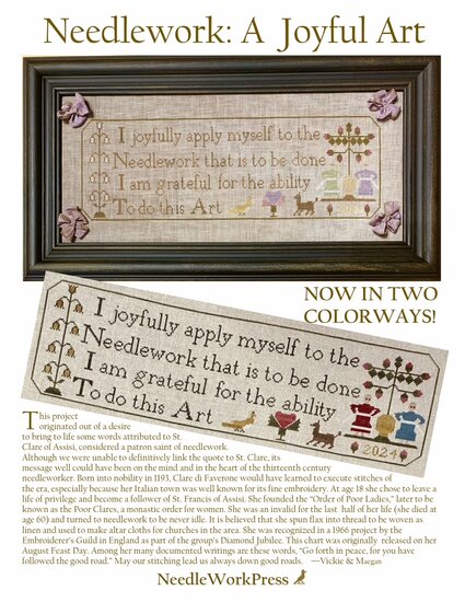 Needlework A Joyful Art