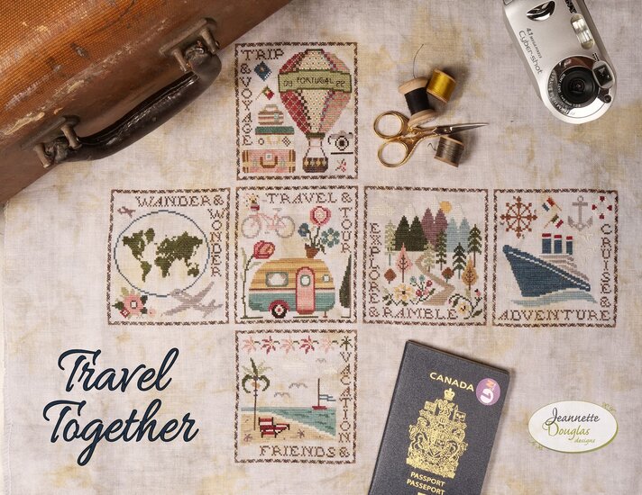 Travel Together - 2 Wander and Wonder - Jeannette Douglas Designs