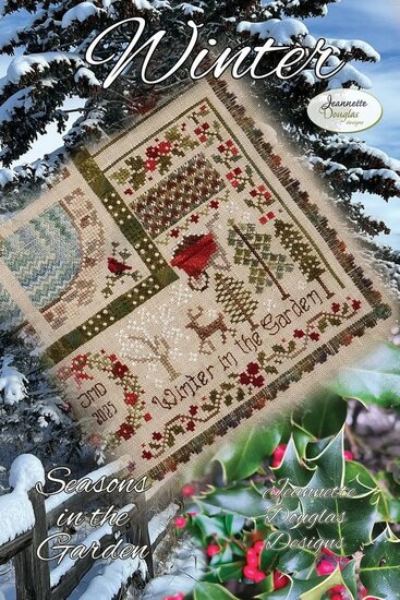 Winter in the Garden floss pack - Jeannette Douglas Designs