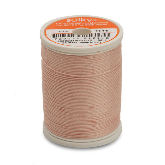 Sulky Cotton 12 King - 1015 Med. Peach