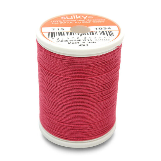 Sulky Cotton 12 King - 1034 Burgundy