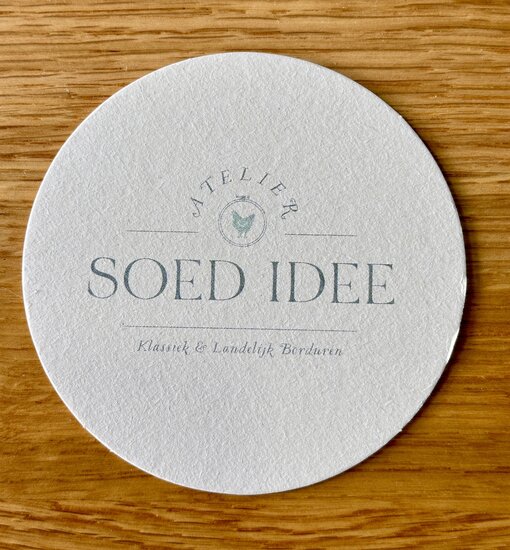 Ronde kartonnetjes 10,2 cm &ndash; set van 2 (voor pindrum)