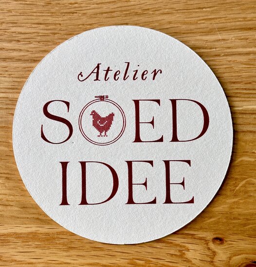 Ronde kartonnetjes 11,7 cm &ndash; set van 2 (voor pindrum)